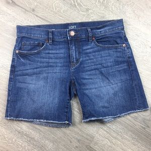 Loft Outlet Denim Short Size 0